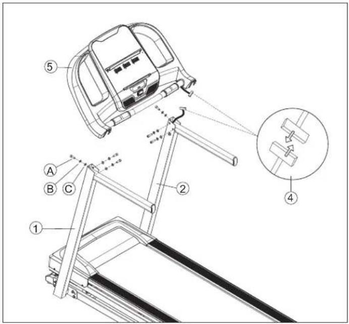 Schwinn SFT 3.1 - ASSEMBLY STEP 4 - 1