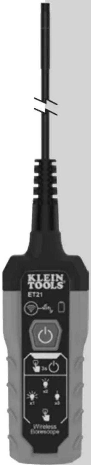Klein Tools ET21 - INSTRUCTION MANUAL Wireless Borescope - 5