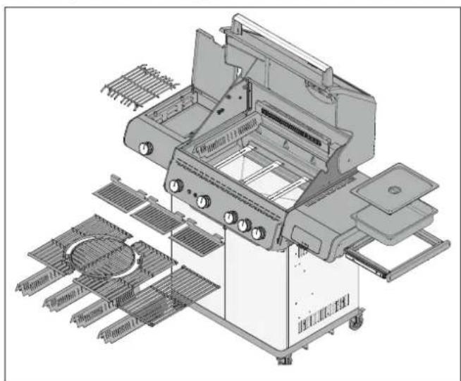 Roesle EPICFLAME PRO 4 - For your own safety, check the gas connections every time you use the gas grill. - 4