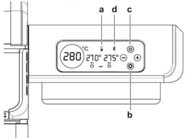 Roesle EPICFLAME PRO 4 - Control knob with two different coloured lights - 1