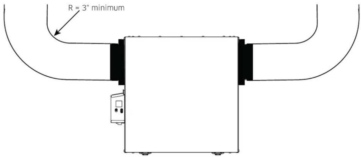 BROAN V130H80RT - DUCTS CONNECTION - 1