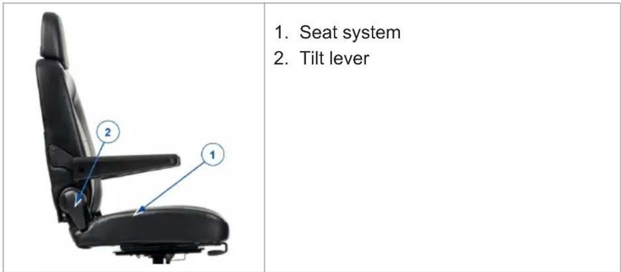 Vermeiren Kuarz - Adjusting the backrest - 1