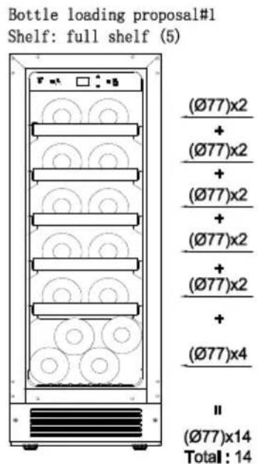 WHIRLPOOL WHWBU30S2HB - Diagrama de almacenamiento - 1