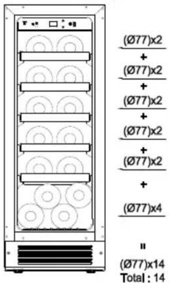WHIRLPOOL WHWBU30S2HB - Storage diagram - 1
