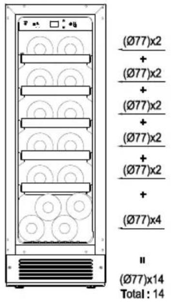 WHIRLPOOL WHWBU30S2HB - Temperatura recomendada para as BEBIDAS - 16