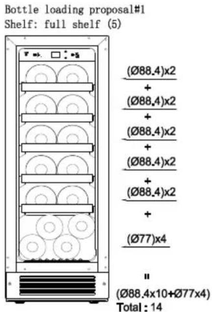 WHIRLPOOL WHWBU30S2HB - Temperatura recomendada para as BEBIDAS - 25