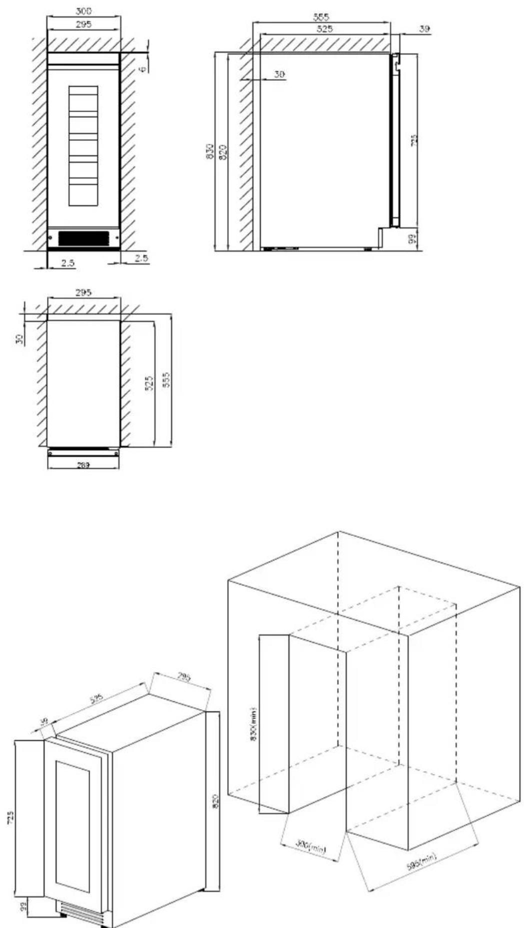 WHIRLPOOL WHWBU30S2HB - Schema di stoccaggio - 1