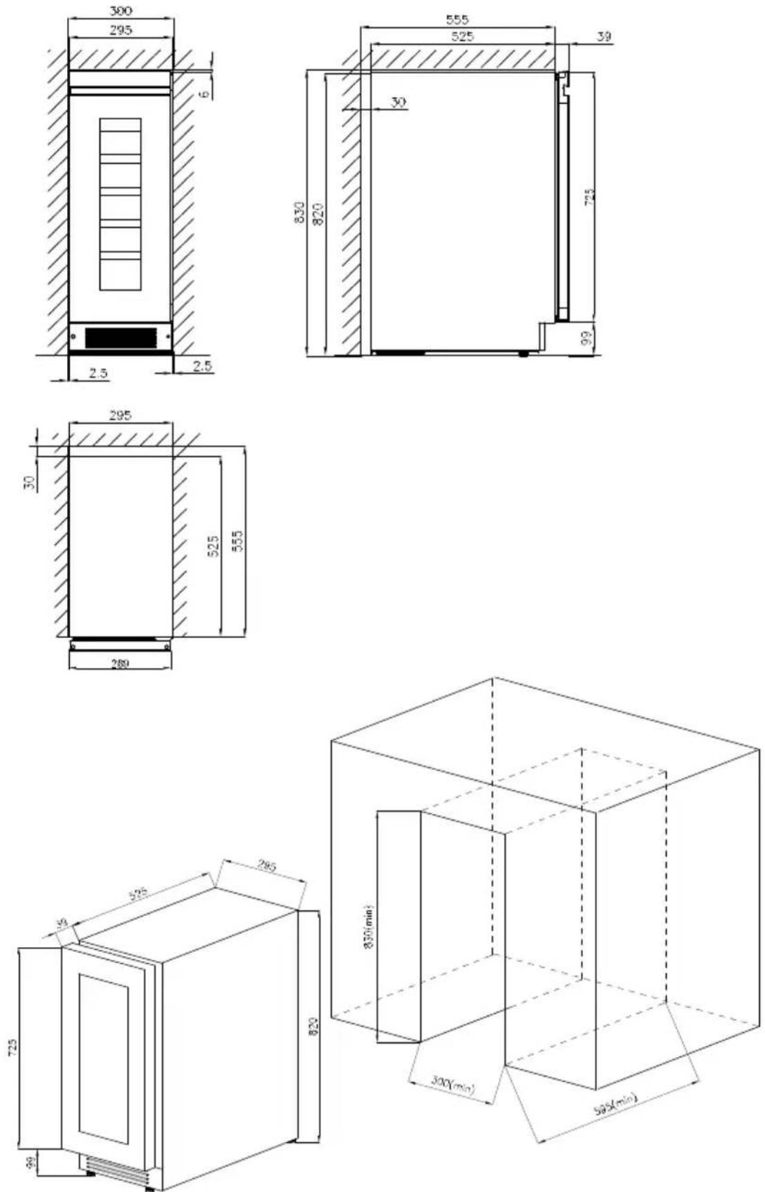 WHIRLPOOL WHWBU30S2HB - Diagram skladovania - 2