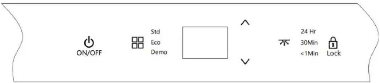 WHIRLPOOL WHWBU30S2HB - The control panel of your wine Cooler - 1