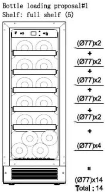 WHIRLPOOL WHWBU30S2HB - Diagram skladovania - 1