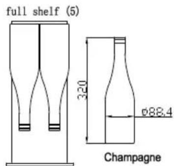 WHIRLPOOL WHWBU30S2HB - Temperatura recomendada para BEBIDAS - 6