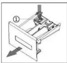 CONTINENTAL EDISON CELL10140W3 - ■ Nettoyer le tiroir à lessive - 1