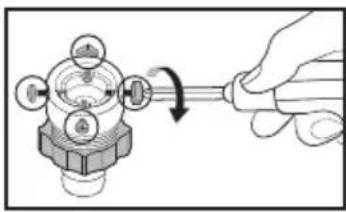 CONTINENTAL EDISON CELL1012DDW1 - ■ Connecter le tuyau d'entrée - 5