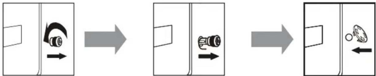 CONTINENTAL EDISON CELL1012DDW1 - ■ Retirer les boulons de transit - 2