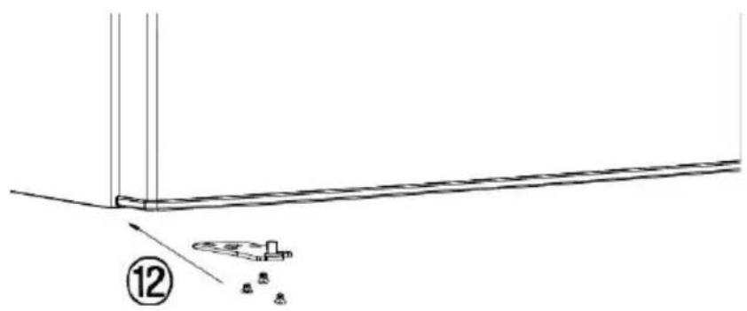 CONTINENTAL EDISON CEFC225NFB - REVERSING THE DOOR OPENING DIRECTION - 4