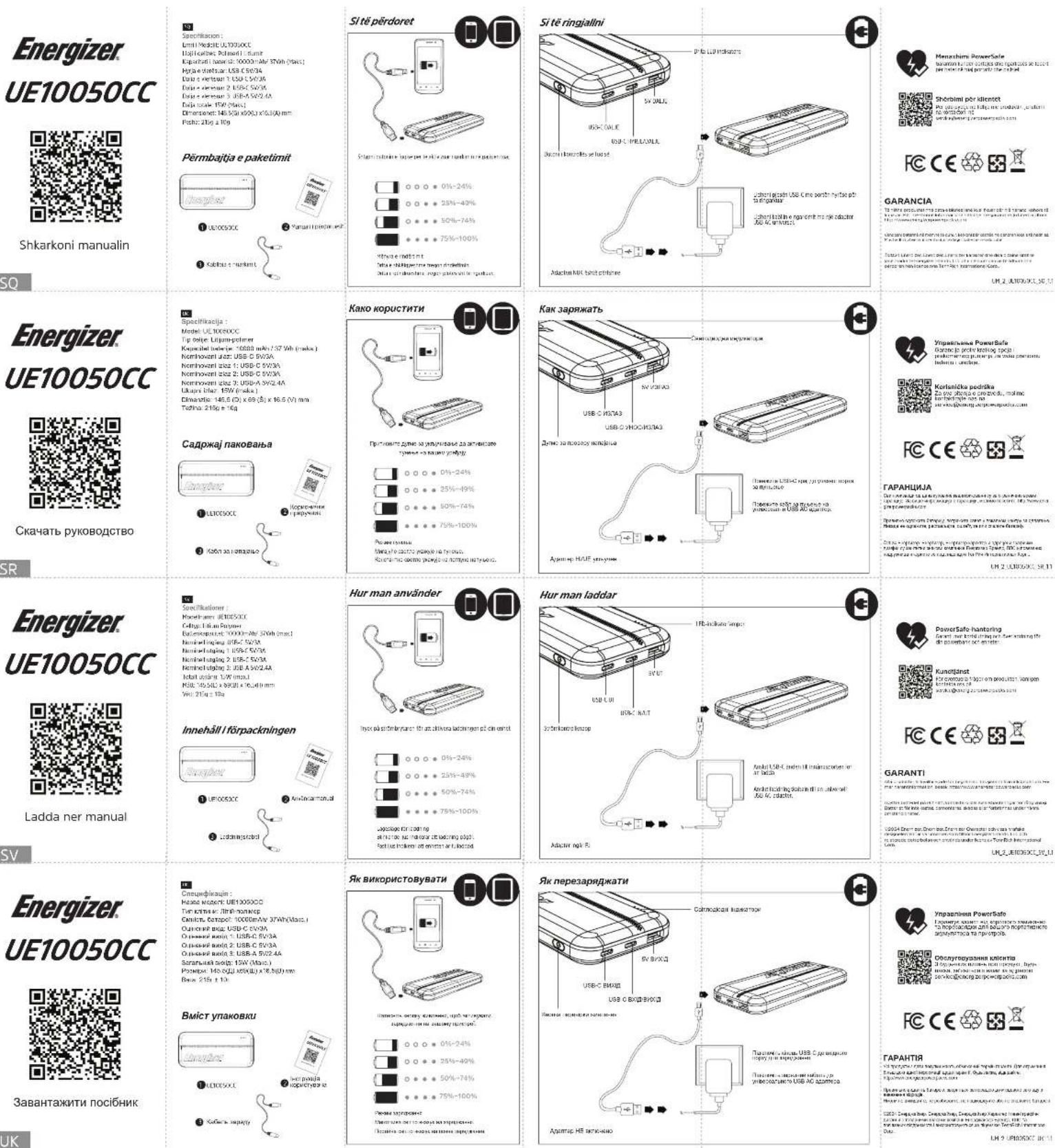 ENERGIZER UE10050CC - NO - 49