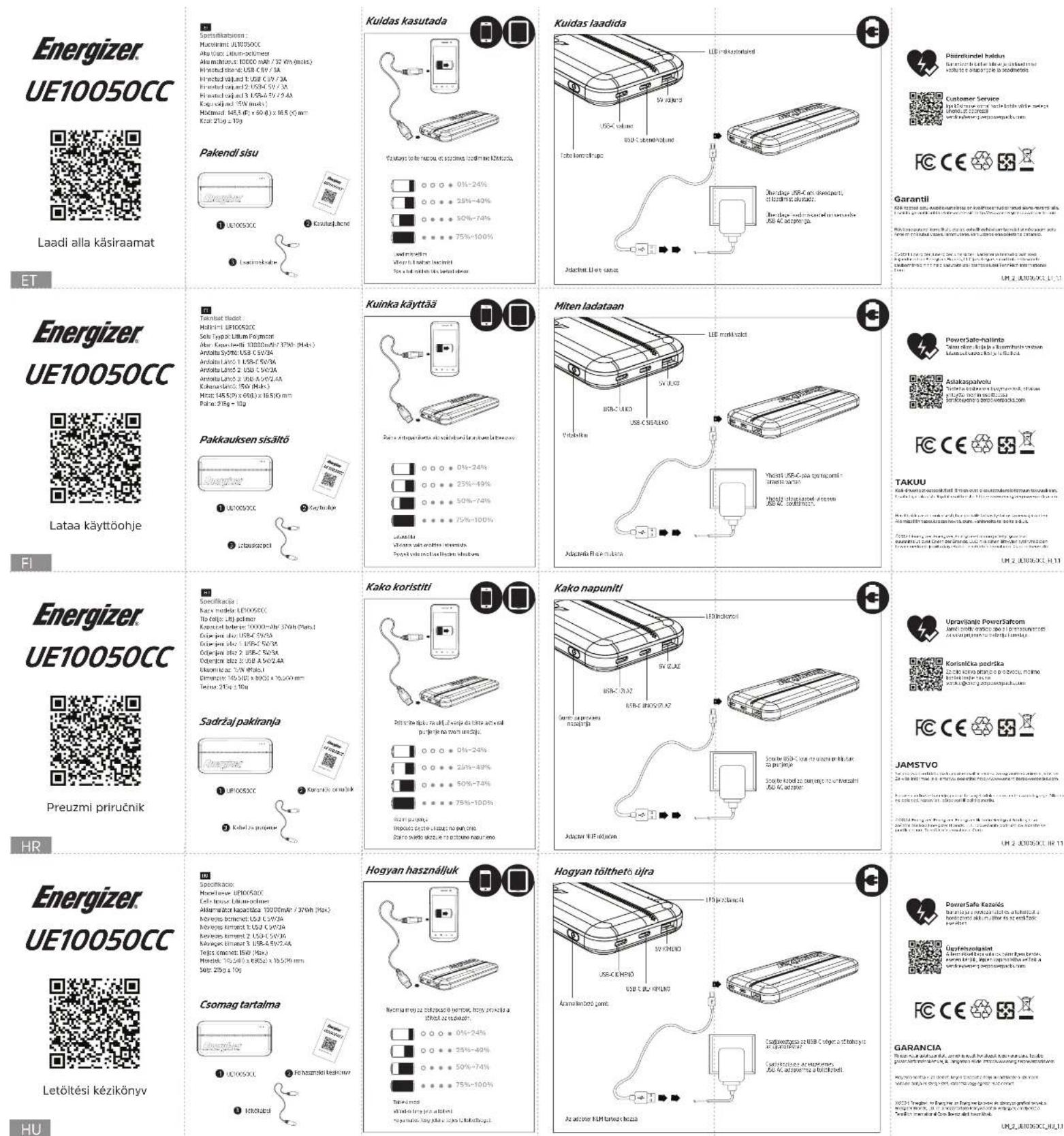 ENERGIZER UE10050CC - EL - 23