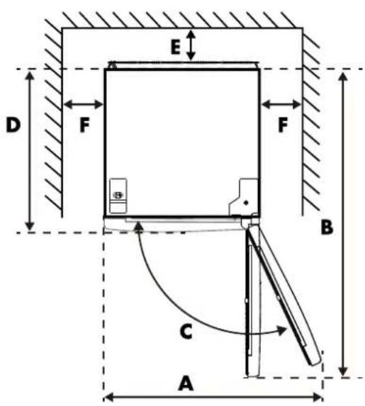 Wisberg WBKVC200ANFB - DIMENSIONS - 3