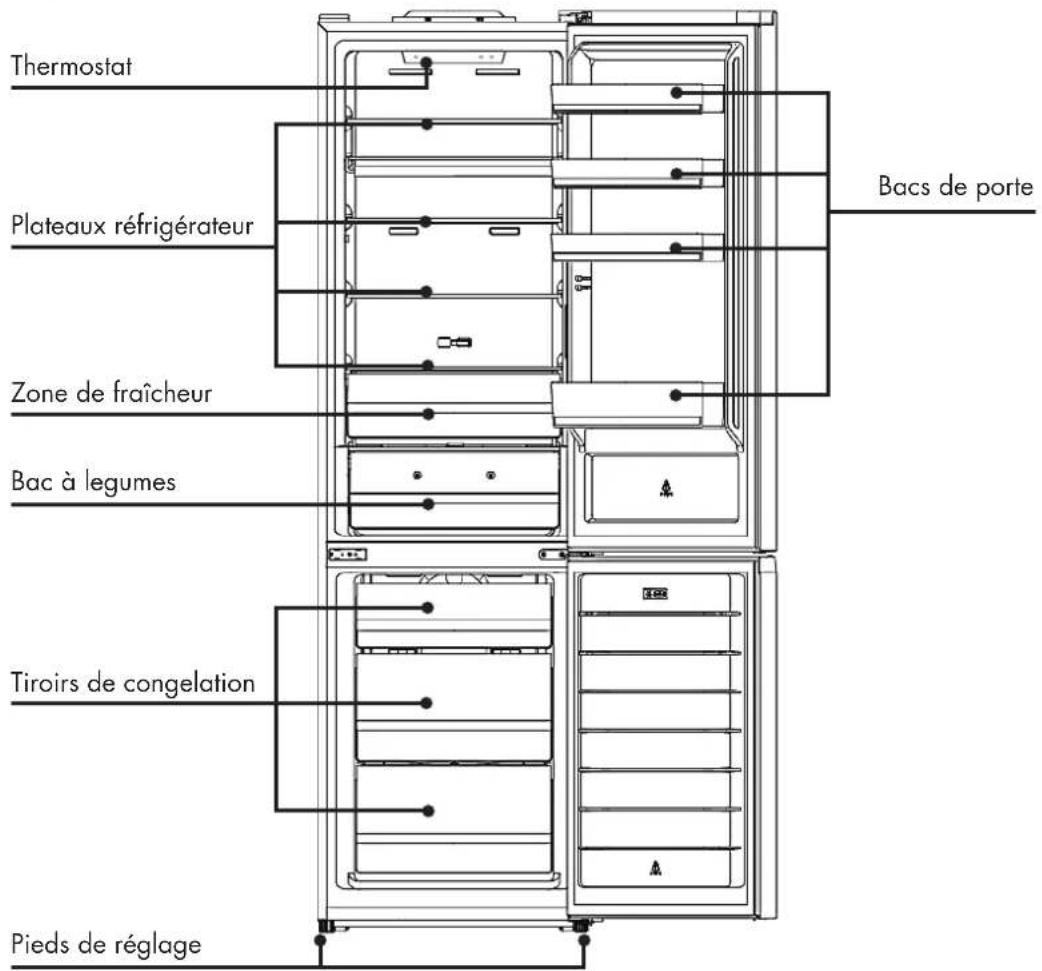 Wisberg WBKVC200ANFB - DIMENSIONS - 1