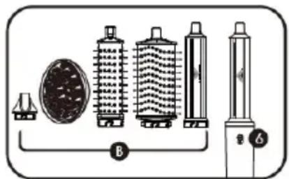 Sogo SS-3735 - ASSEMBLAGE ET DÉMONTAGE DES ACCESSOIRES - 1