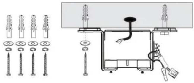 Sogo SS-21840 - Installazione della staffa - 4