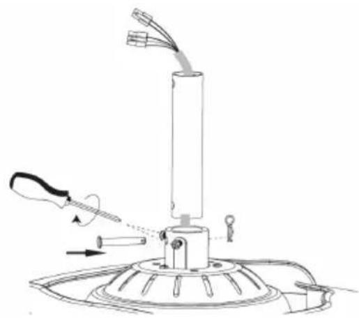 Sogo SS-21840 - Montagem básica do ventilador - 3