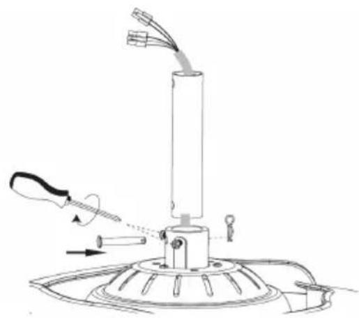 Sogo SS-21840 - Grundlegende Montage des Ventilators - 3