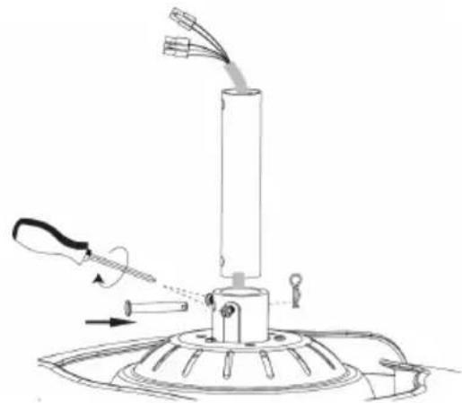 Sogo SS-21840 - Montaje básico del ventilador - 3