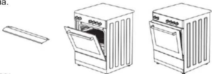 Sogo SS-24410 - Uso de la lámina deflectora de la parrilla (opcional): - 1