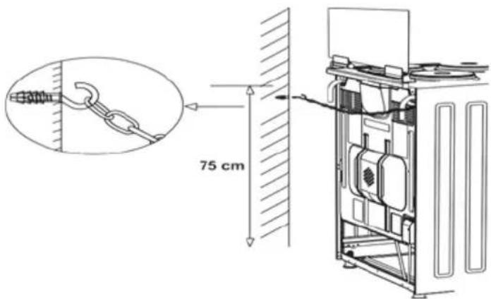 Sogo SS-24410 - Illustrazione delle catene di fissaggio - 1