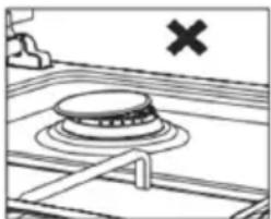 Sogo SS-24410 - Utilisation des brûleurs à gaz - 2