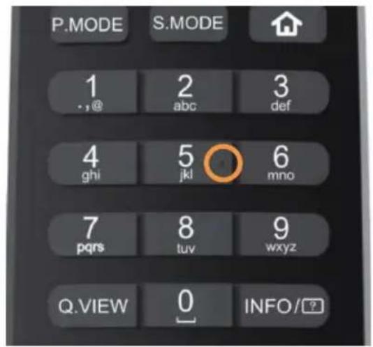 HAIER H32S80GFX - Pikat taktile nē butonat e telekomandës - 2