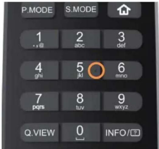 HAIER H32S80GFX - Wypukle punkty na przyciskach pilota - 2