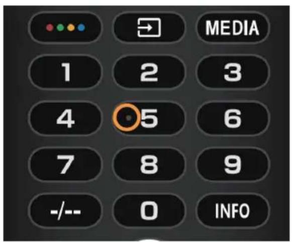 HAIER H32S80GFX - Pikat taktile nē butonat e telekomandës - 1