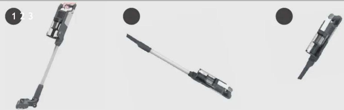HOOVER HF3CZ10PX - CARREGAMENTO DAS BATERIAS - 2
