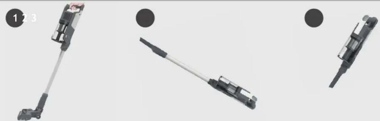 HOOVER HF3CZ10PX - UPORABA SESALNIKA - 1