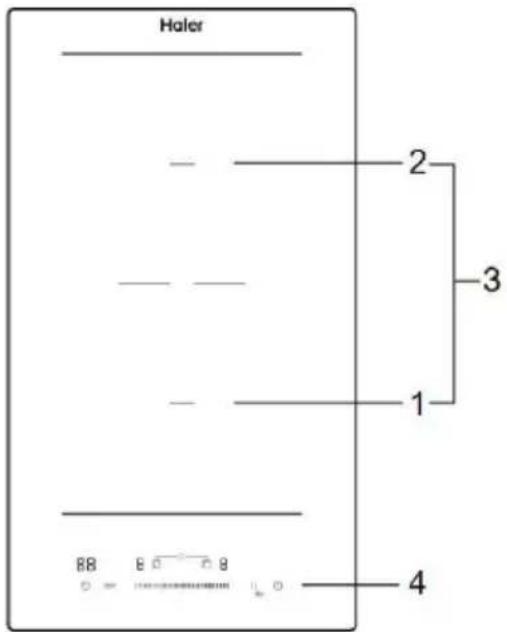HAIER HAB32SC - Изглед отгоре - 1