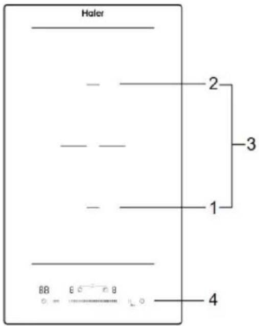 HAIER HAB32SC - Vista superior - 1