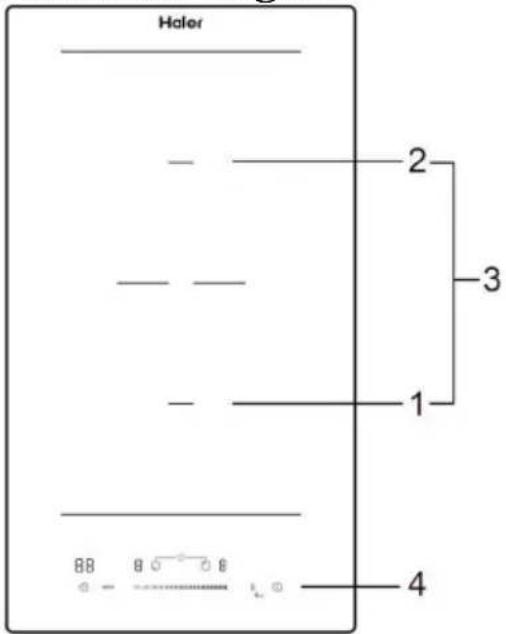 HAIER HAB32SC - Produkta pārskats Skats no augšas - 1