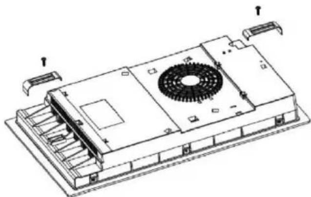HAIER HAB32SC - Colocar las abrazaderas de fijación (2 uds.) - 3