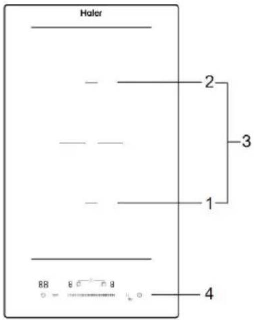 HAIER HAB32SC - Vista superiore - 1