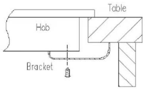 HAIER HAB32SC - Locating the fixing bracket2 pcs - 1