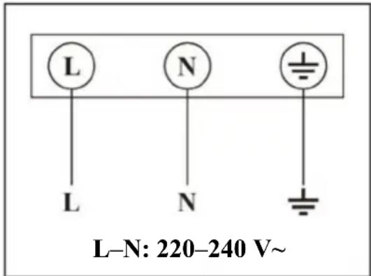 HAIER HAB32SC - Pliidiplaadi ühendamine toiteallikaga - 1