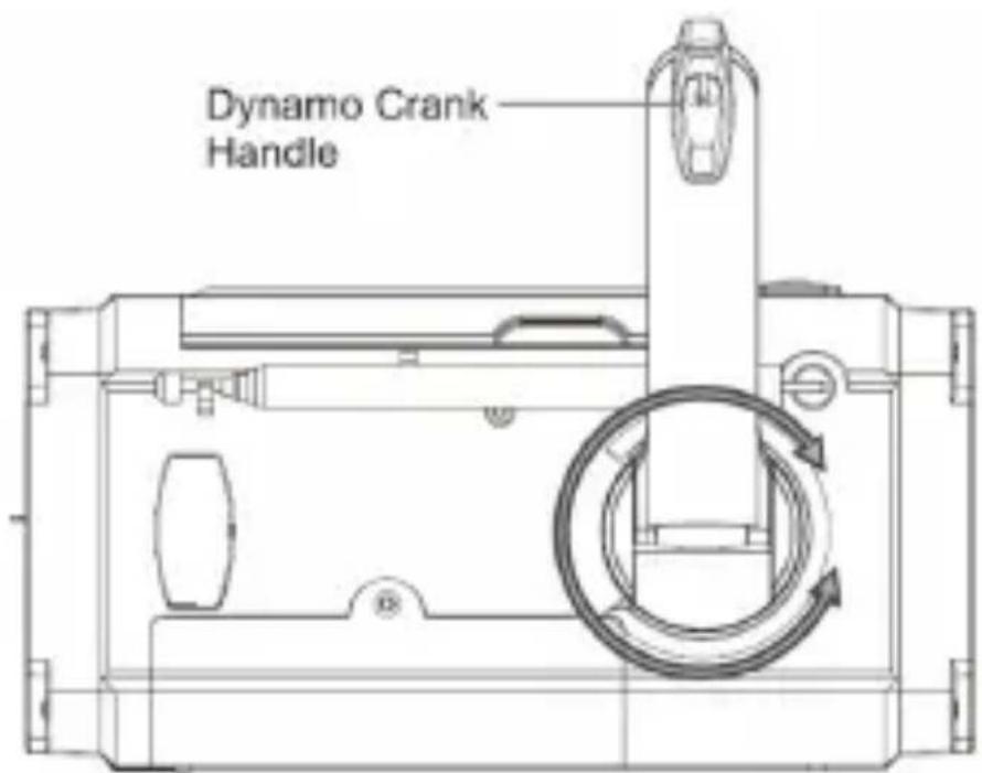 Sunstech RPE25 - Chargement par dynamo manuelle - 1