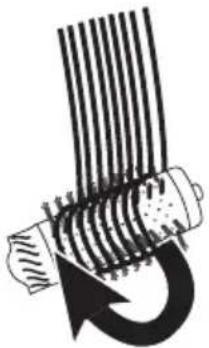 BEURER HT 85 - Capelli vivaci e voluminosi Spazzola rotonda verso l'esterno: - 1