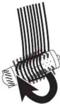 BEURER HT 85 - Cheveux dynamiques et volumineux brosse ronde vers l'extérieur : - 1