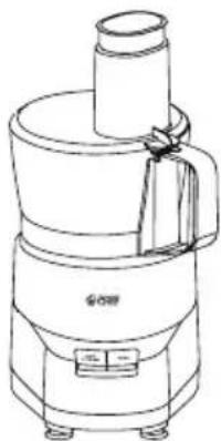 Commercial Chef CHFP4MB - Procesador de alimentos - 1