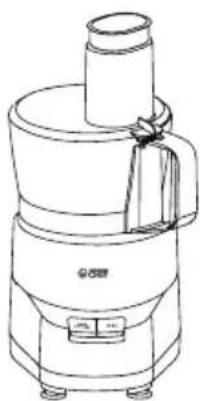 Commercial Chef CHFP4MB - Robot Culinaire - 1