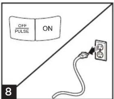 Commercial Chef CHFP4MB - WARNING: - 2