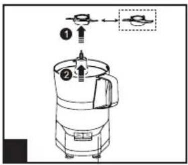 Commercial Chef CHFP4MB - INSTRUCTIONS FOR USE - 1